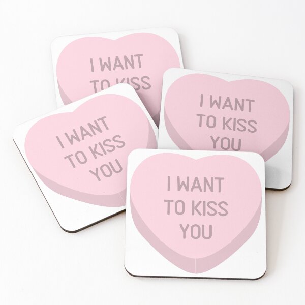 Item preview, 90 day fiancé I want to kiss you candy heart designed and sold by katrock2020.