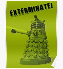 EXTERMINATE ARMY Poster