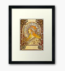 Alphonse Mucha - Zodiac Framed Print