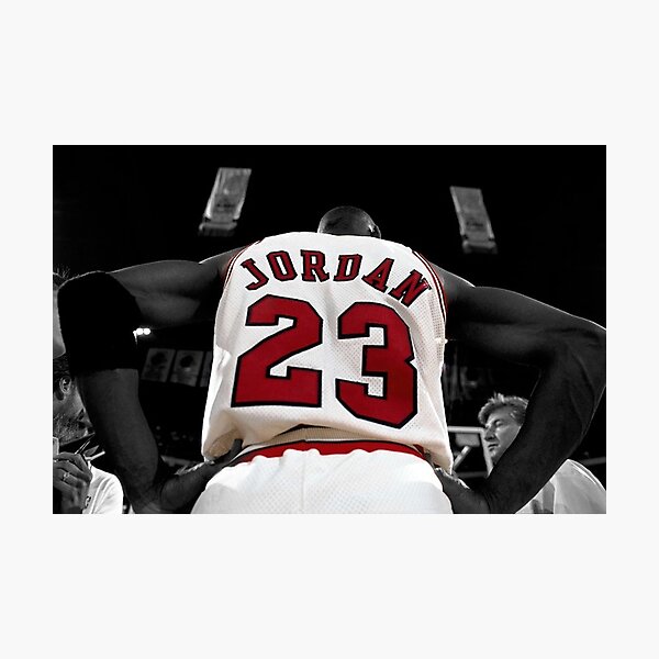 Michael Jordan 23 Photographic Print