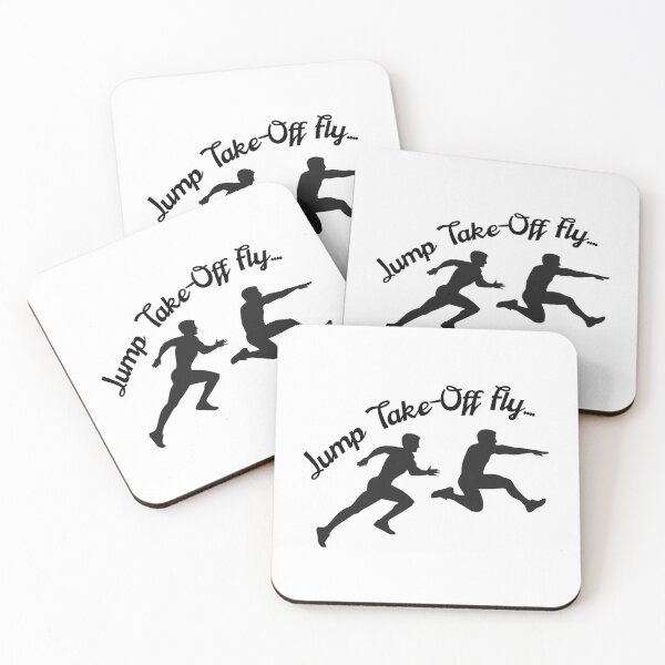 Item preview, Track and Field Jump Take-off fly long jump designed and sold by spinningvisions.