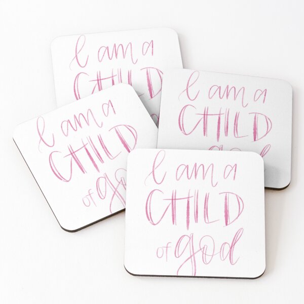 Item preview, I am a Child of God PINK designed and sold by sammleavitt.