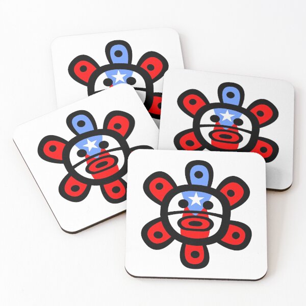 Item preview, Taino Sun Flag Puerto Rico Sticker Clothing Gifts designed and sold by byDarling.