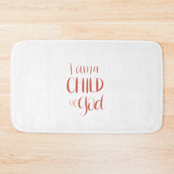 Item preview, I Am A Child of God RED/ORANGE designed and sold by sammleavitt.