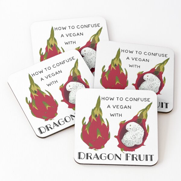 Item preview, How to confuse a Vegan with Dragon Fruit designed and sold by FilthyAnnaMalle.