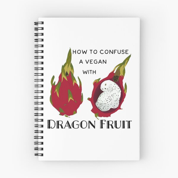 Item preview, How to confuse a Vegan with Dragon Fruit designed and sold by FilthyAnnaMalle.