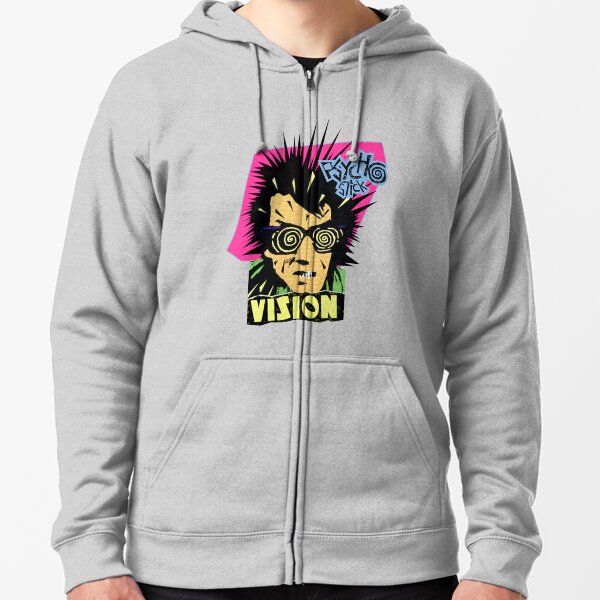 Vision Psycho Stick Zipped Hoodie