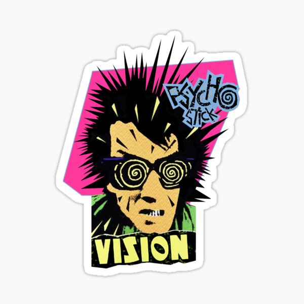 Vision Psycho Stick Sticker