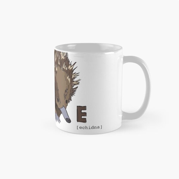 Item preview, Funky Animal Alphabet: E is for Echidna designed and sold by abigailhausman.