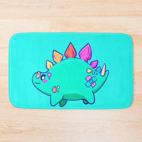 Item preview, Teal Rainbow Stegosaurus  designed and sold by smolartistalyx.