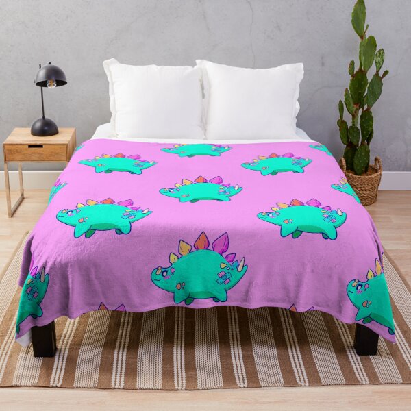 Item preview, Teal Rainbow Stegosaurus  designed and sold by smolartistalyx.