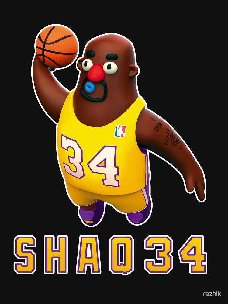 Shaquille O'Neal Los Angeles Lakers Essential T-Shirt for Sale by rezhik