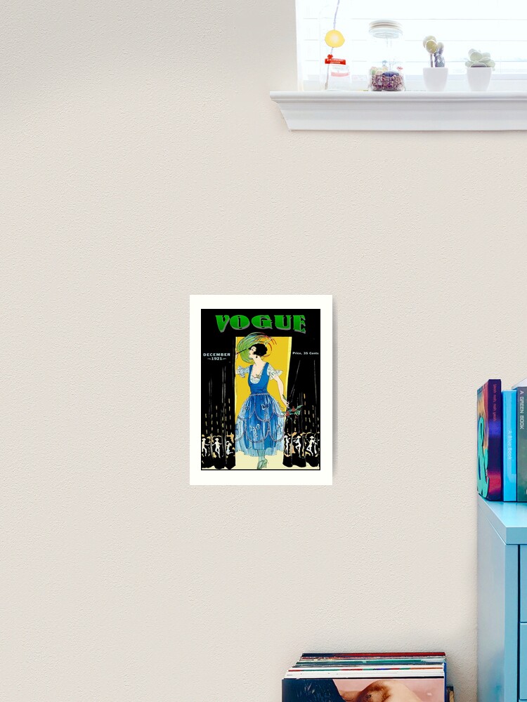 Art Nouveau//Art Deco//Vogue//Fashion//Style// Poster//Print//1922 Magazine Cover