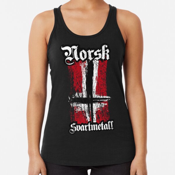 Black Metal Tank Tops for Sale