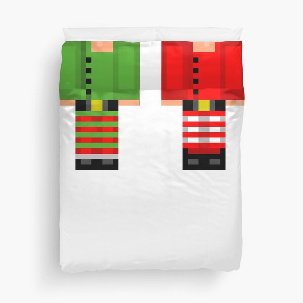 minecraft christmas duvet