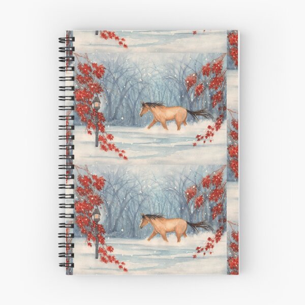 Item preview, Winter's Eve - Coming Home to the Barn  designed and sold by JanineRileyArt.