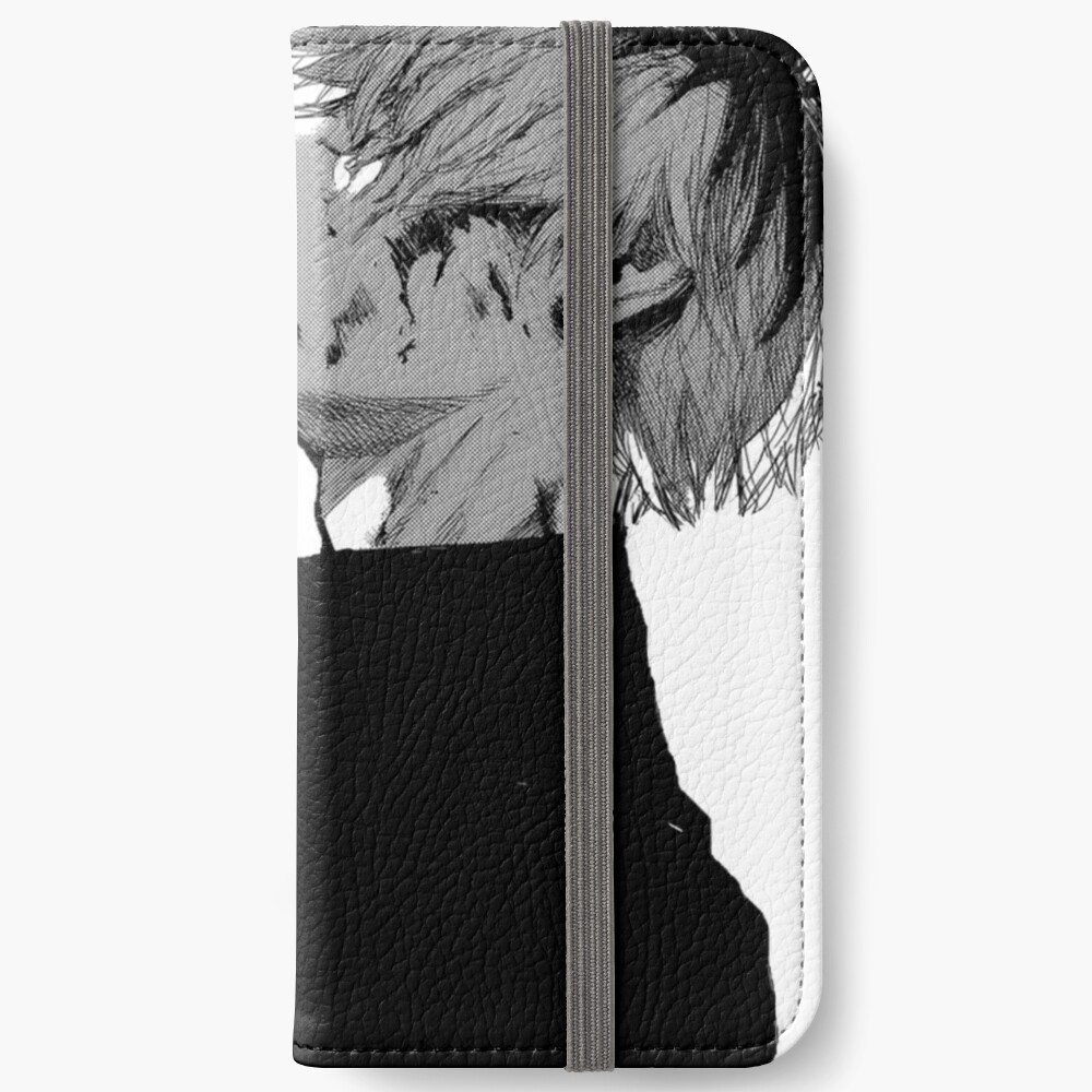 Depressed Ken Kaneki Iphone Wallet By Gamerdoge Redbubble