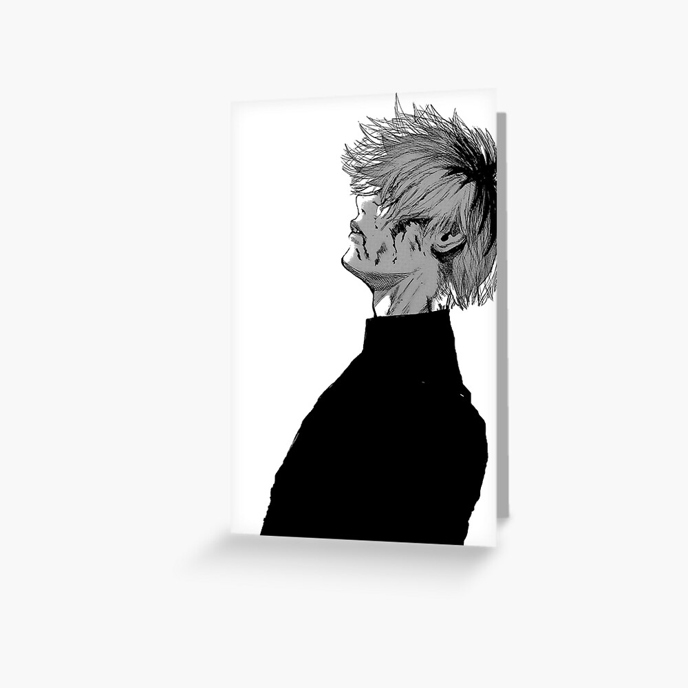 Depressed Ken Kaneki Art Print By Gamerdoge Redbubble