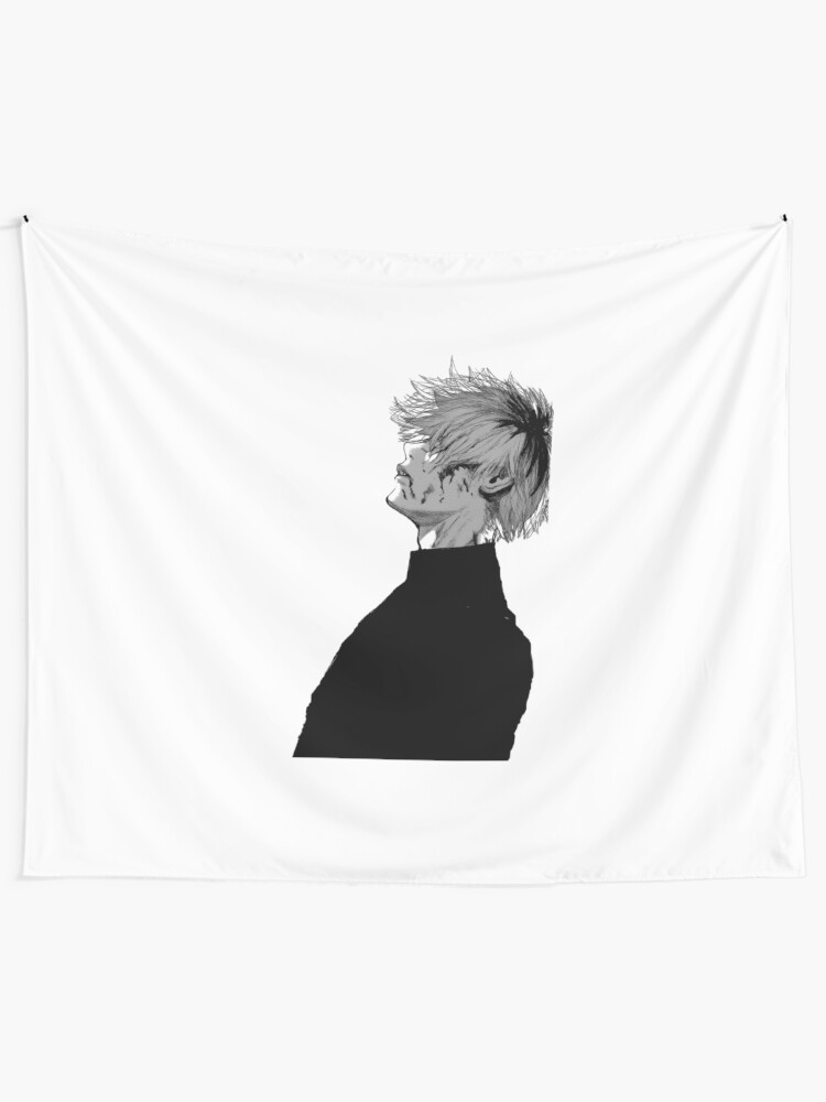 Depressed Ken Kaneki Tapestry By Gamerdoge Redbubble