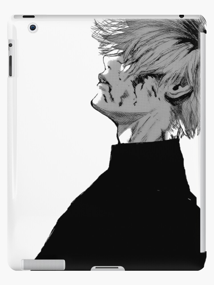 Depressed Ken Kaneki Ipad Case Skin By Gamerdoge Redbubble