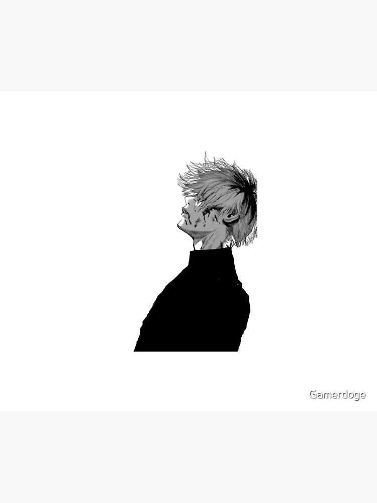 Depressed Ken Kaneki Duvet Cover By Gamerdoge Redbubble