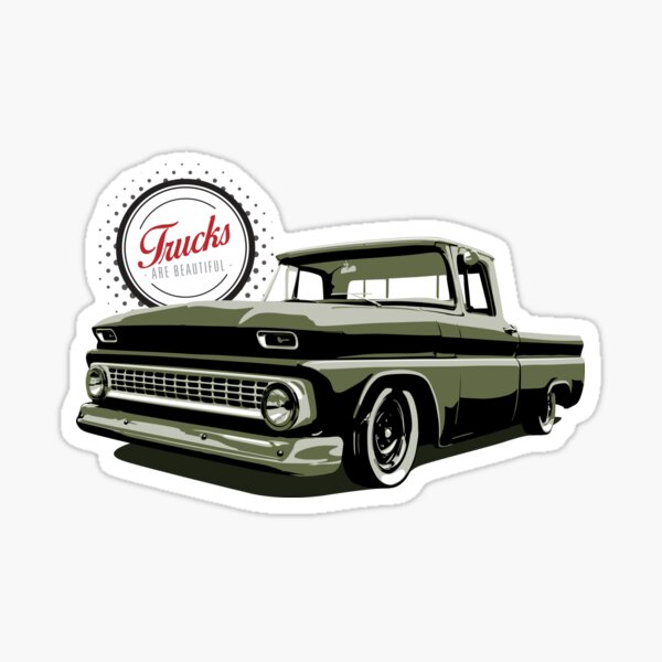 1963 Chevrolet C10 Pickup Truck Sticker