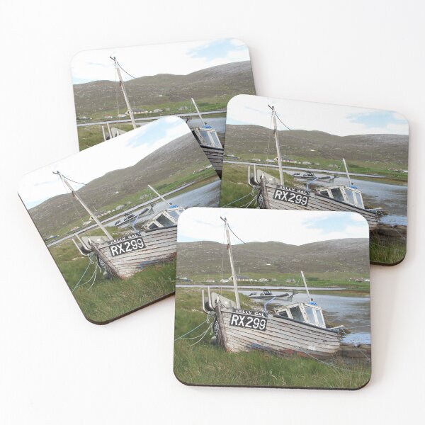 Item preview, Fishing Boat, Leverborough, Isle Of Harris, Outer Hebrides, Scotland designed and sold by Keithydee.