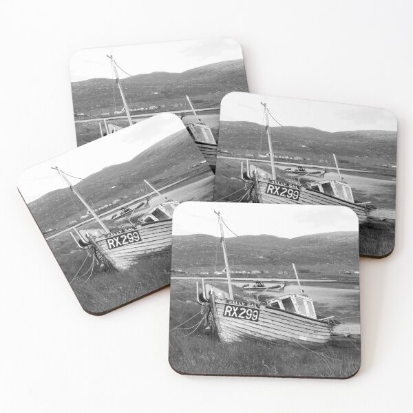 Item preview, Fishing boat, Leverborough, Isle of Harris, Scotland. designed and sold by Keithydee.