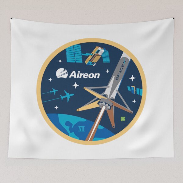 Item preview, Iridium 7 Payload Team Logo designed and sold by Nikki SpaceStuffPlus.