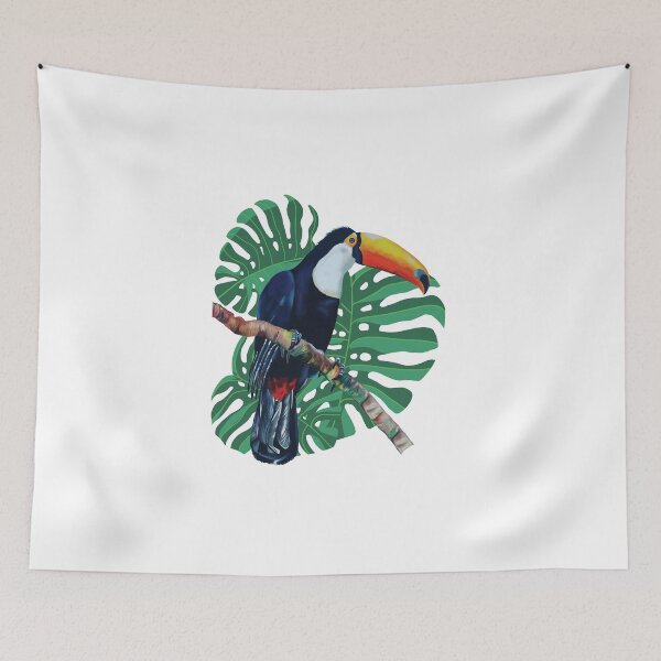 Item preview, Toucan in tropical forest in Brazil designed and sold by Brushes with Nature.