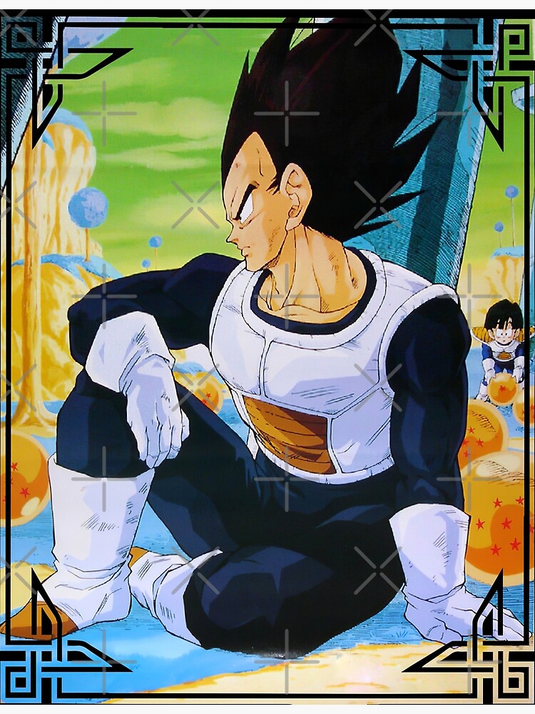 Prince Vegeta on planet Namek