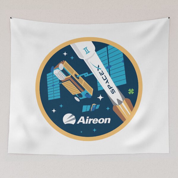 Item preview, Iridium 2 Payload Team Logo designed and sold by Nikki SpaceStuffPlus.