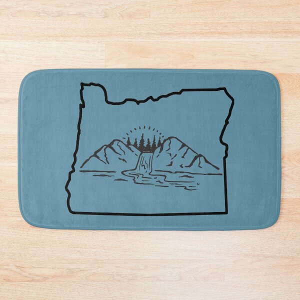 Item preview, Oregon State - Waterfall Mountain PNW Hiking designed and sold by blaizedesigns.