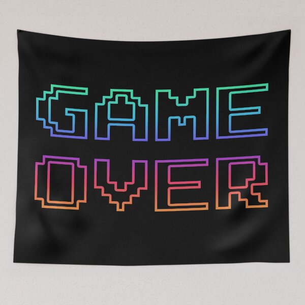 Item preview, GAME OVER designed and sold by Leiafx.