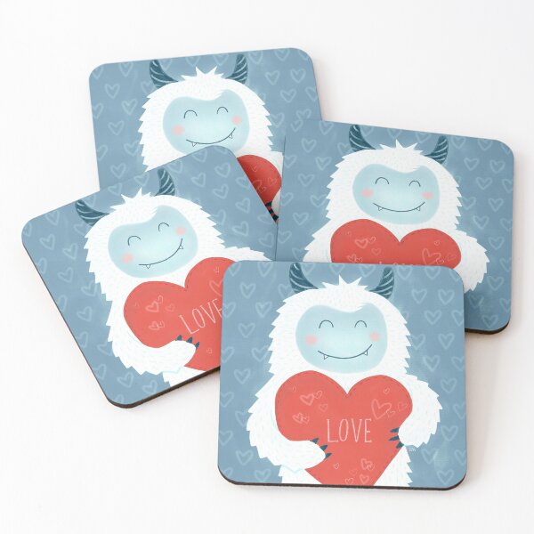 Item preview, Yeti Love Monster designed and sold by RuthMCreative.