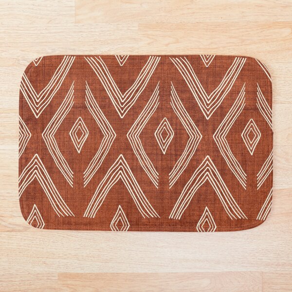 Birch in Rust Bath Mat
