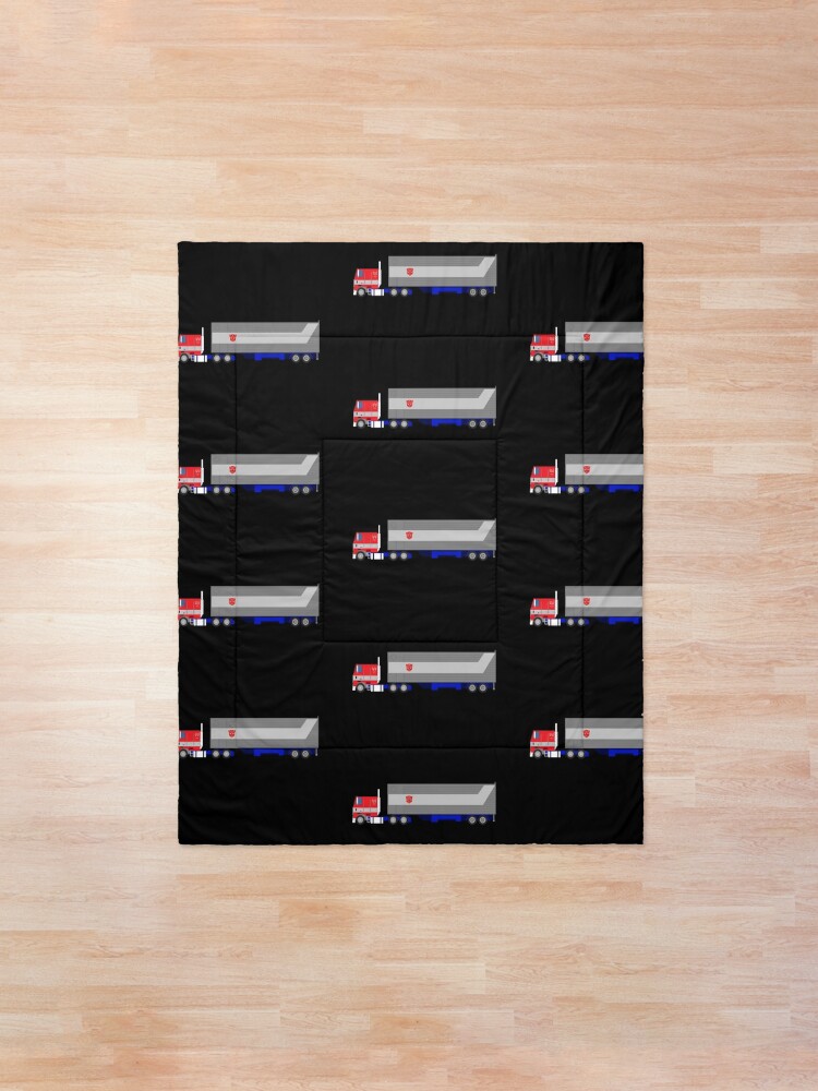 Alternate view of Optimus Prime Comforter