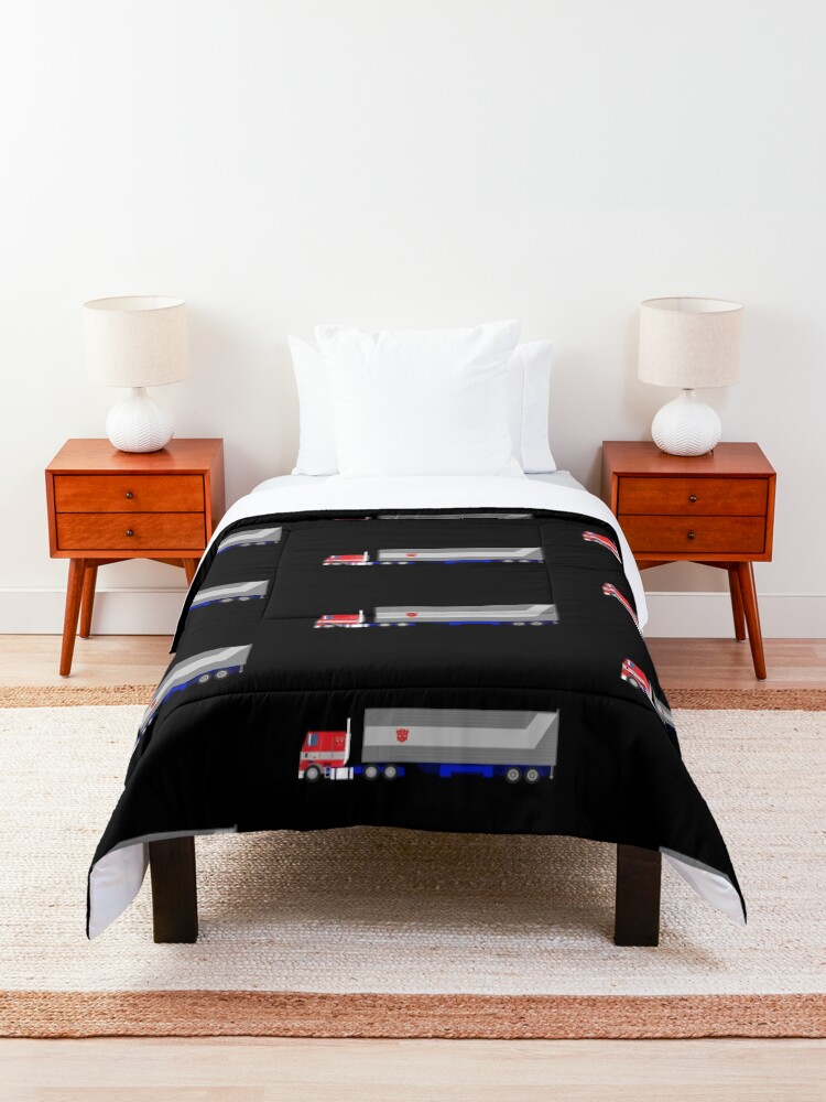 Alternate view of Optimus Prime Comforter