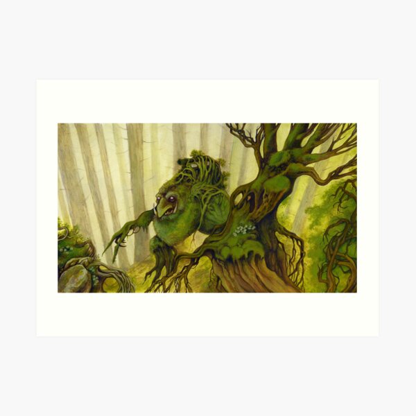 Forest Troll Art Print