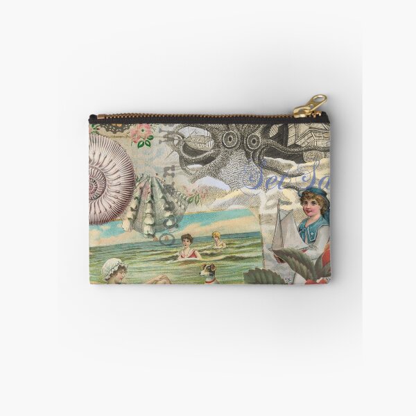 Item preview, Summer beach Vintage Sailing Ship Boy Steampunk Victorian designed and sold by antiqueart.