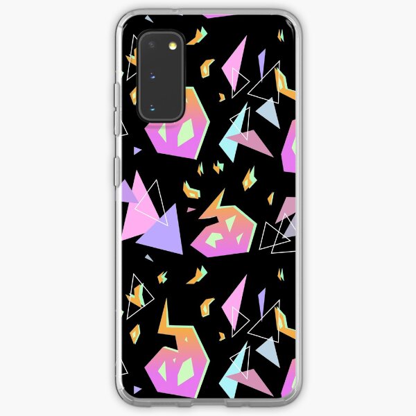 Promare Pattern (Black) Samsung Galaxy Soft Case