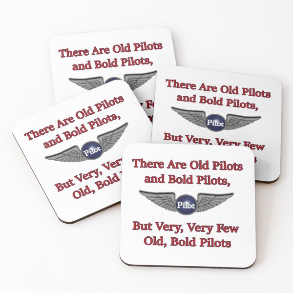 Item preview, Pilot Humor Old and Bold Pilots designed and sold by SumoShark.