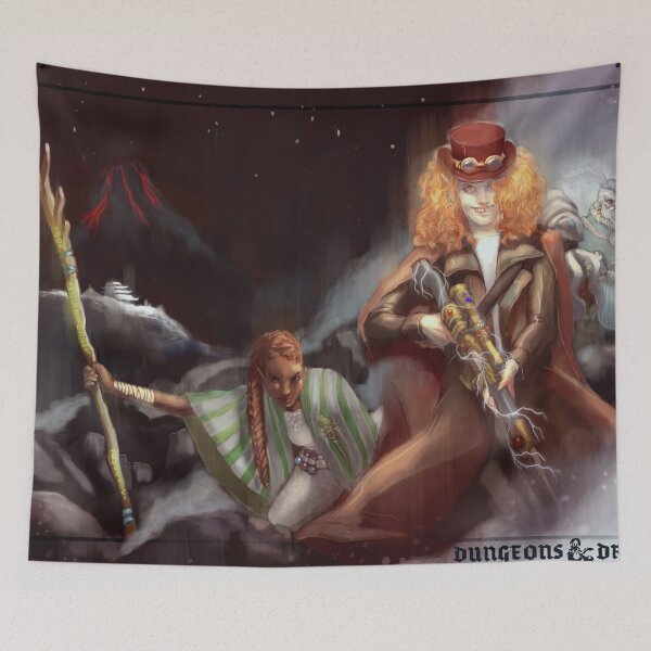 Item preview, DnD Volcano Scene designed and sold by Splendifying.
