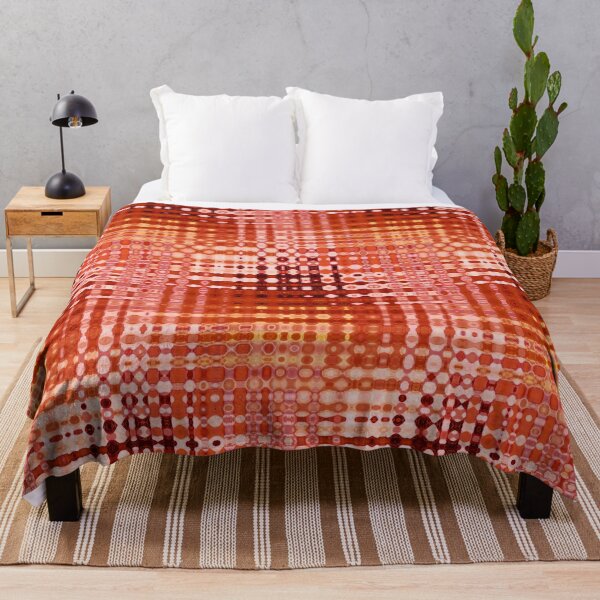 Item preview, Colour Through Pattern Burnt Orange designed and sold by JillyBeanDesign.