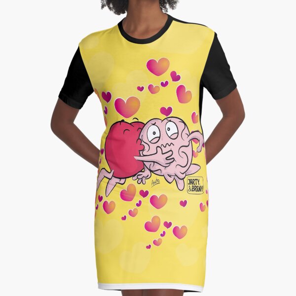 San Valentin-J&B Vestido camiseta
