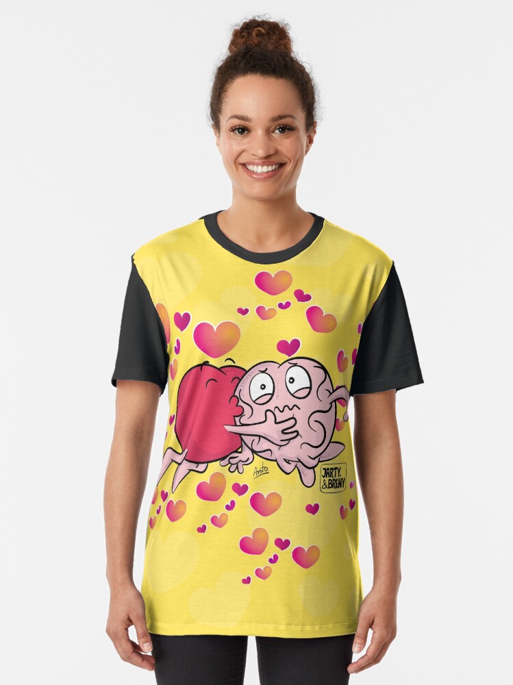 Vista alternativa de Camiseta gráfica San Valentin-J&B