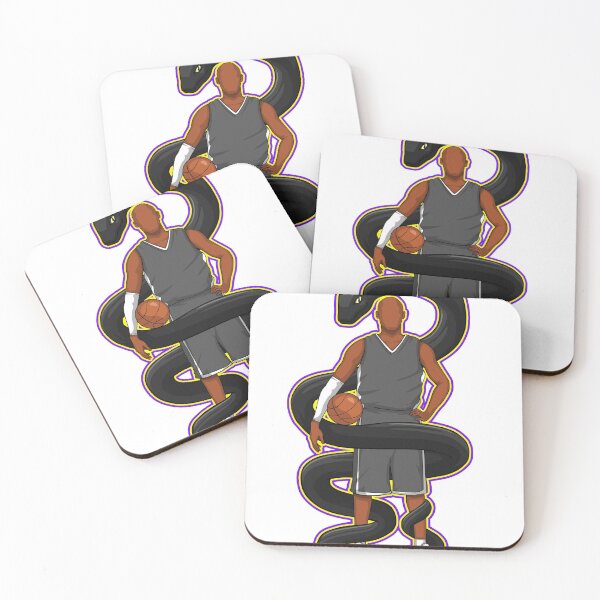 Aperçu de l'œuvre Chemise de joueur de basket-ball Mamba noire créée et vendue par ModernDesigns7.