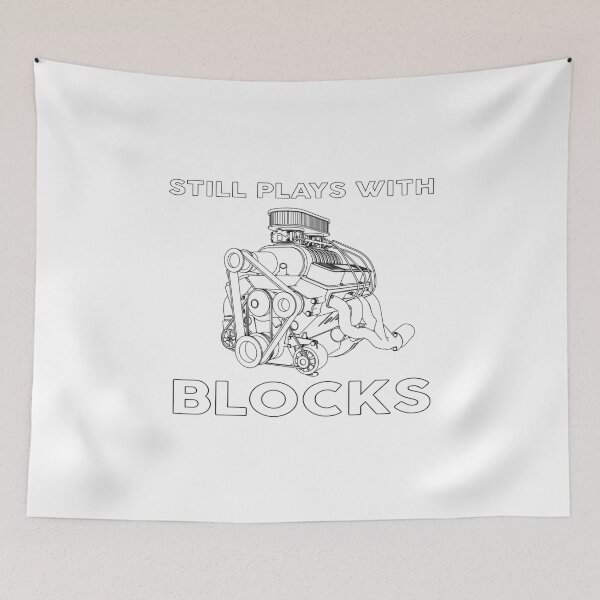 Item preview, Still Plays With Blocks - Light Edition designed and sold by mivanjanko.