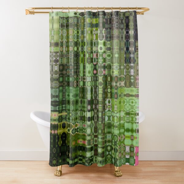 Item preview, Colour Through Pattern Green designed and sold by JillyBeanDesign.