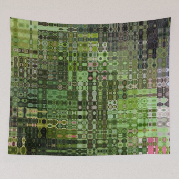 Item preview, Colour Through Pattern Green designed and sold by JillyBeanDesign.